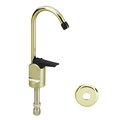 Westbrass Touch-Flo Style 6" Pure Water Dispenser in Polished Brass D203-NL-01